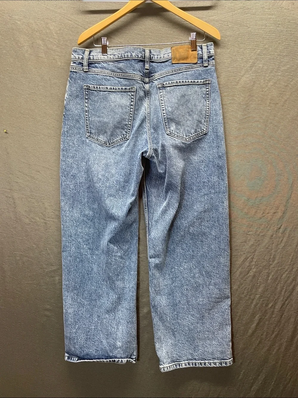 Banana Republic 90s relaxed Light Wash baggy Leg Jeans - Picture 8 of 9